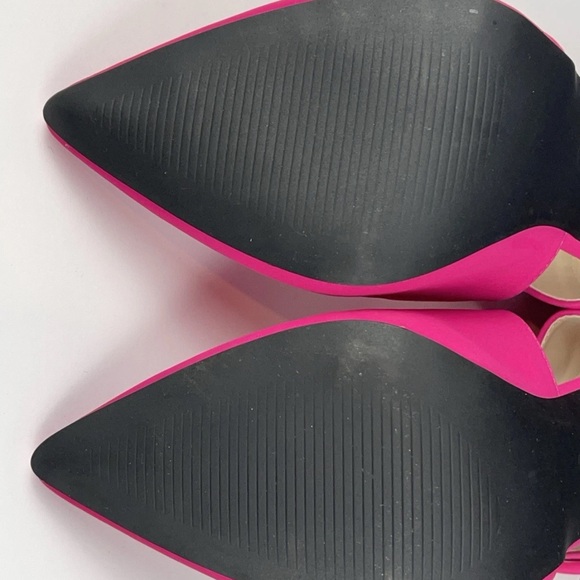 VENUS Women’s Hot Pink Platform Heels With Buckle, Size: 9 Excellent Condition - Picture 10 of 11